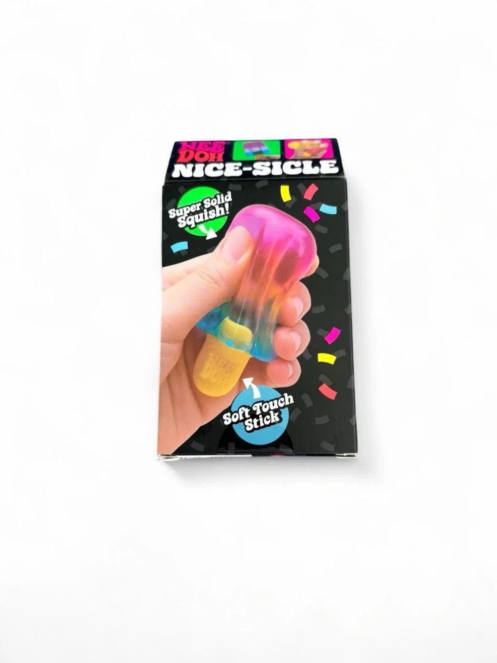 NeeDoh Nice-Sicle Popsicle Squishy Toy NIP – Orange
